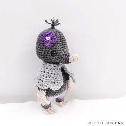crochet pattern: Albertine the mini..