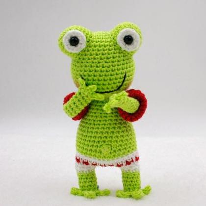 Crochet Pattern: Julius The Mini Frog