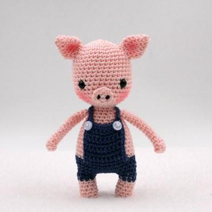 Crochet Pattern: Tommy The Mini Pig