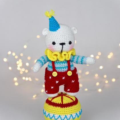 Piyo The Circus Bear | Pdf Crochet Pattern