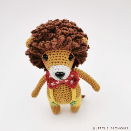 Crochet Pattern: Jasper The Mini Lion
