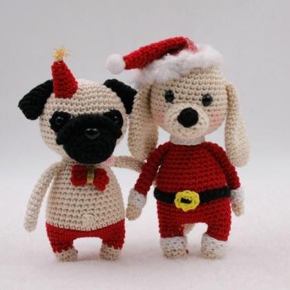 Crochet Pattern: Leon The Mini Pug