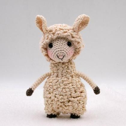Crochet Pattern: Pedro The Mini Llama