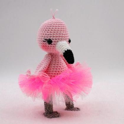Crochet Pattern: Eva The Mini Flamingo