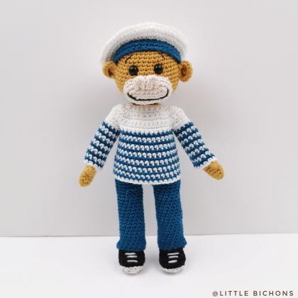 Crochet pattern - Siloh the monkey ..