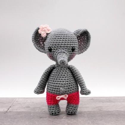 Crochet Pattern: Eli The Mini Elephant
