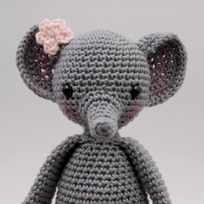 Crochet Pattern: Eli The Mini Elephant