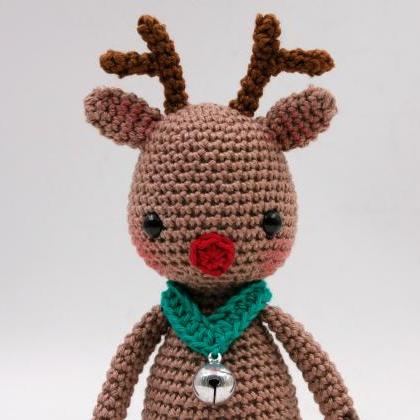 Tim the mini reindeer | PDF crochet..