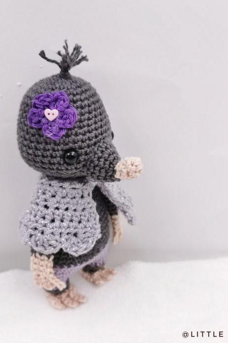 Crochet Pattern: Albertine The Mini Mole