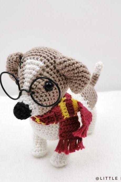 Crochet pattern: Harry the Jack Russell
