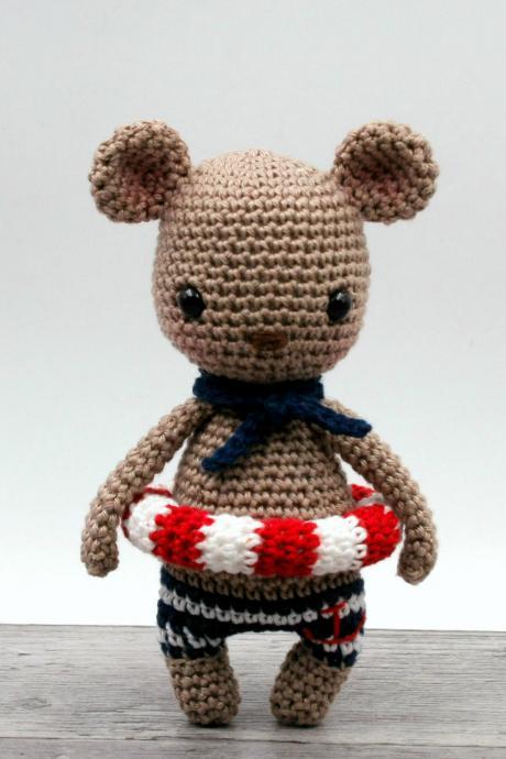 Crochet pattern - Malo the mini bear