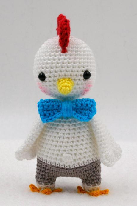 Crochet Pattern: Swen The Mini Chicken
