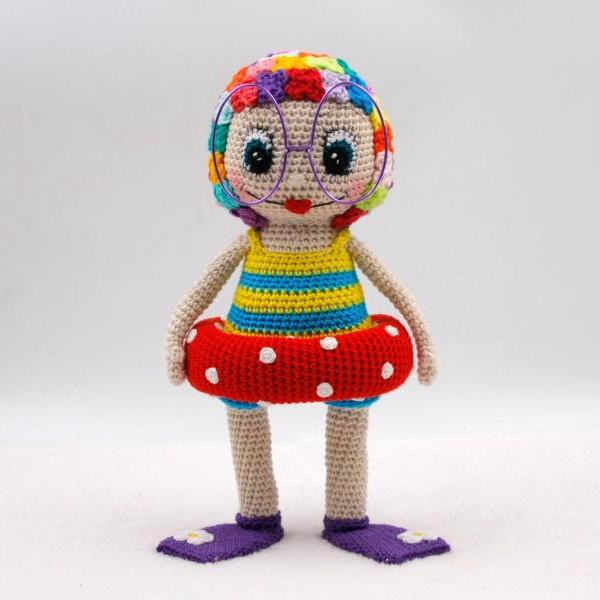 Crochet pattern: Claudine at the beach